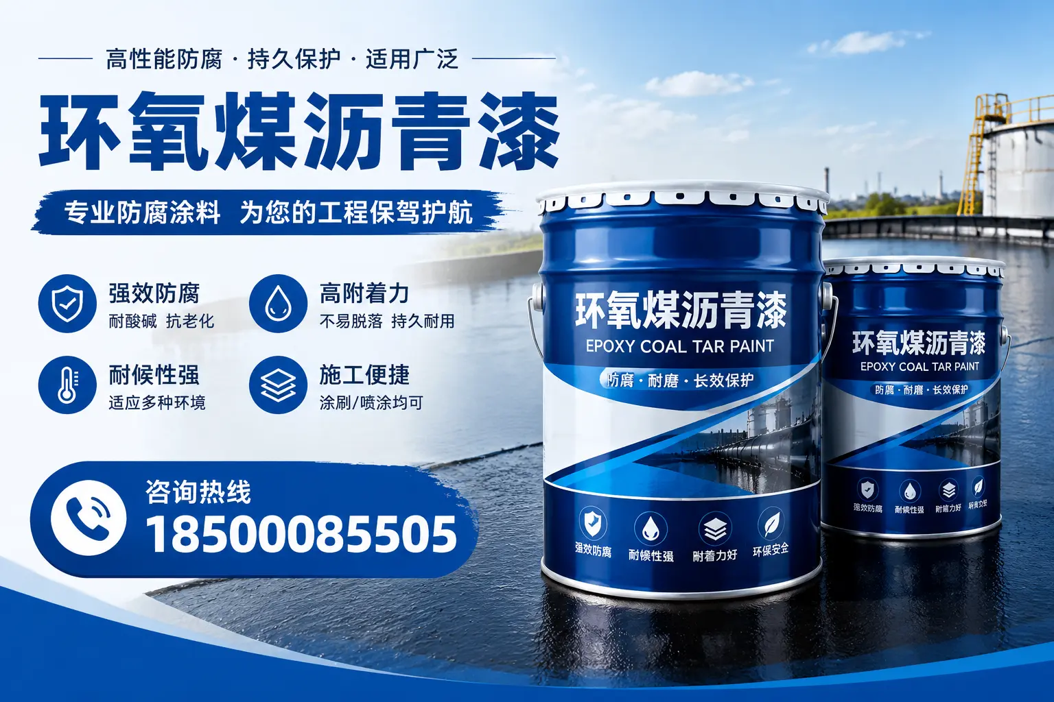 环氧煤沥青漆与其他漆类的比较，铜陵用户的选择依据