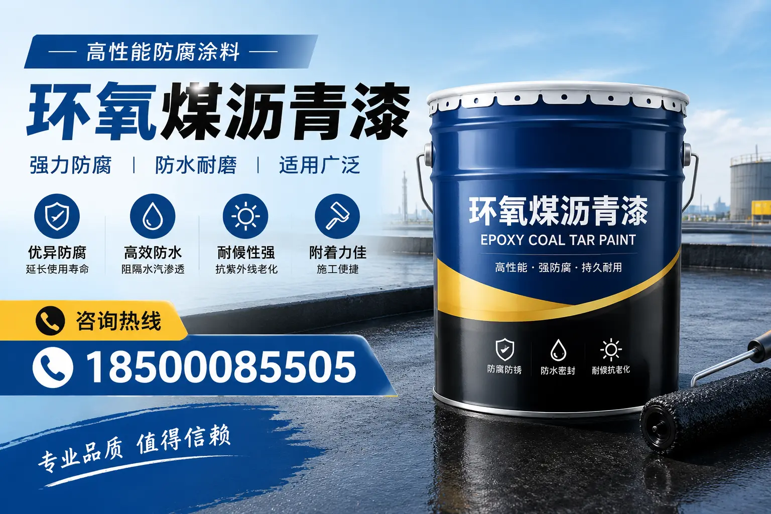 环氧煤沥青漆的主要成分与功能，铜陵用户深度了解