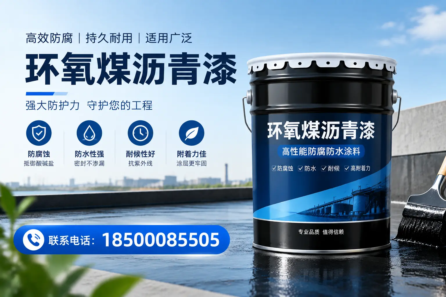 环氧煤沥青漆的施工方法详解,助力铜陵企业高效完成项目